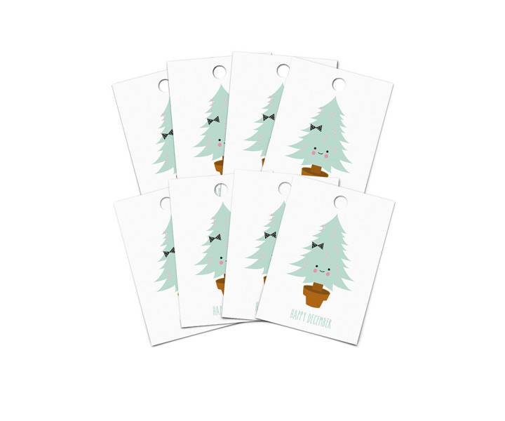 Gift Tags : Happy December-1