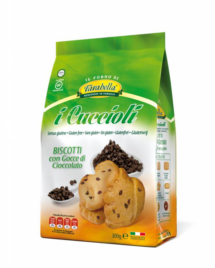 I Cuccioli Konijnenkoekjes met chocolade