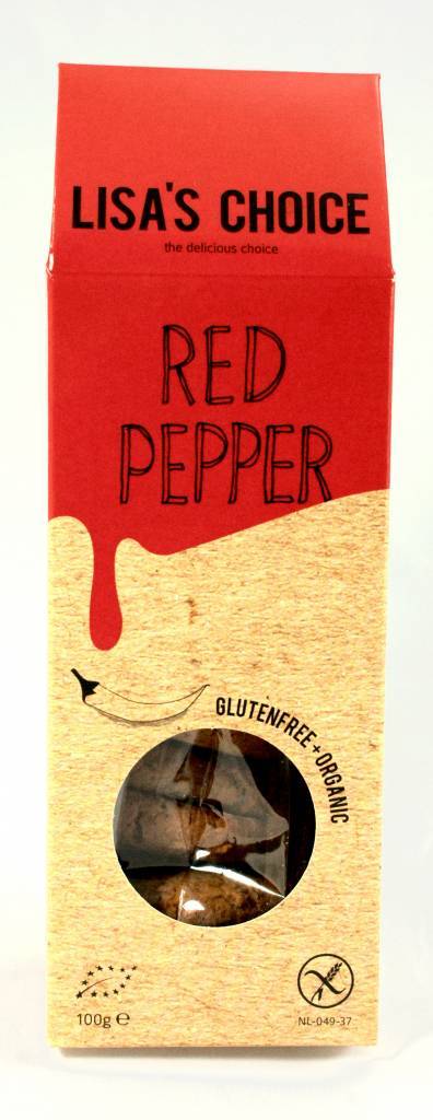 Red Pepper savoury cookies