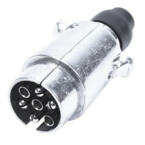 Carpoint Stekker 7-polig metaal