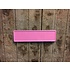 Roze Midi Kentekenplaat met naam 34x9