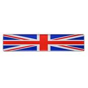 Great Britain flag kentekenplaat met naam