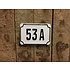 Huisnummer Wit