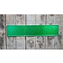 Groen glitter kentekenplaat met naam