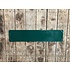 Straatnaambord groen
