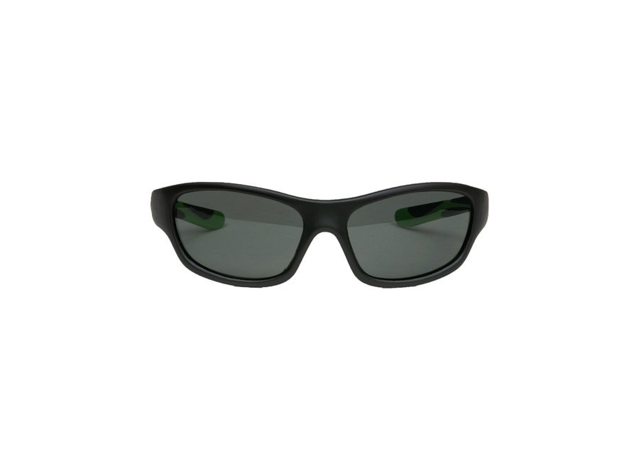 Children's sunglasses Kris 3-7 years - size M - black green