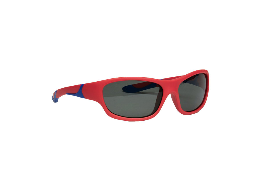Children's sunglasses Kris 3-7 years - size M - red blue