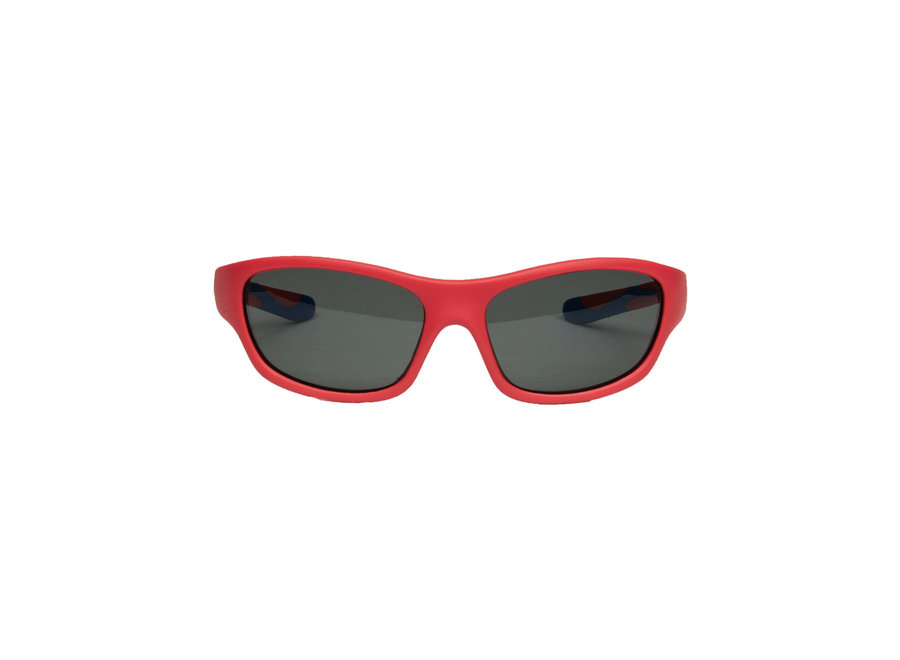 Children's sunglasses Kris 3-7 years - size M - red blue