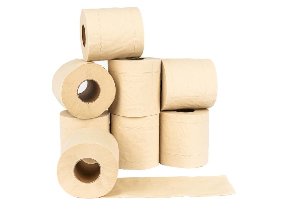 Papier toilette Pandoo en bambou - 8 rouleaux