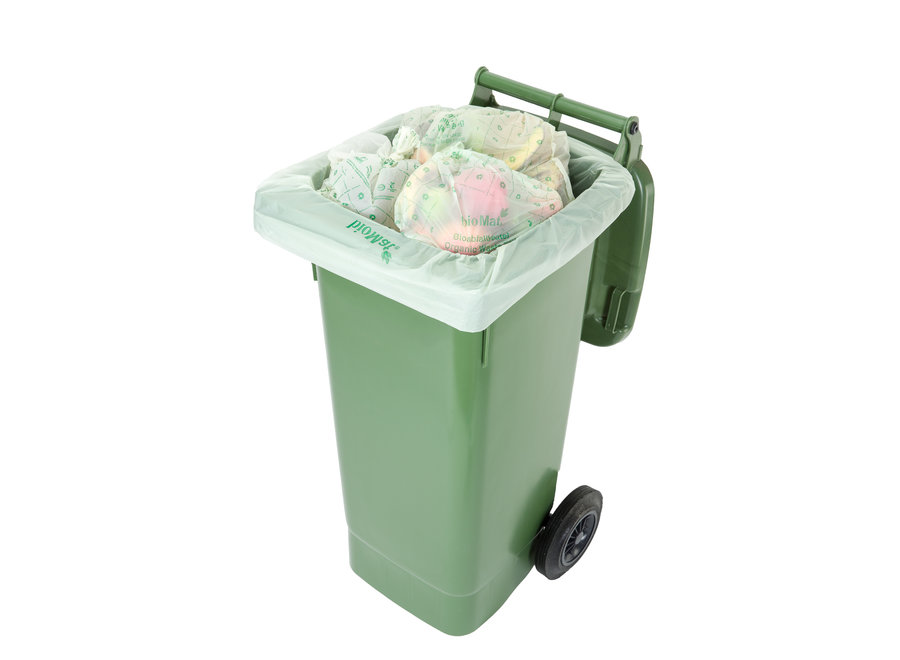 Kompostierbare Containerbeutel - 10 x 240 Liter - 1 Rolle