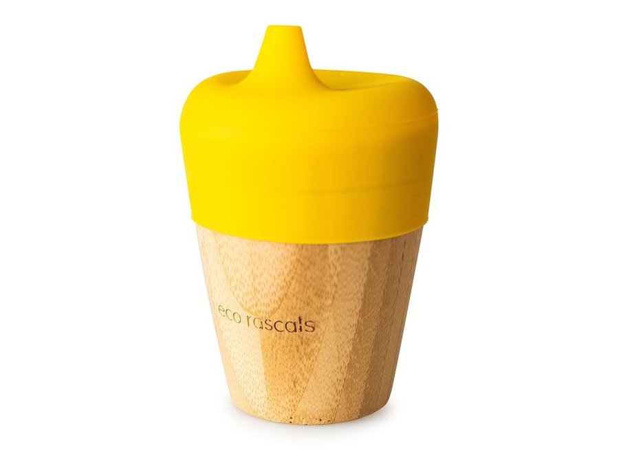 Bamboo spout cup - 6 colors - Melamine free