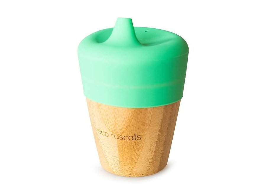 Bamboo spout cup - 6 colors - Melamine free