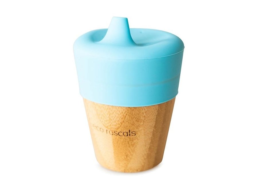 Bamboo spout cup - 6 colors - Melamine free