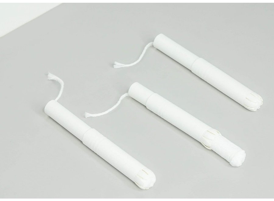 Tampons super en coton organique + applicateur - 14 pièces - Efficacité et respect de l'environnement