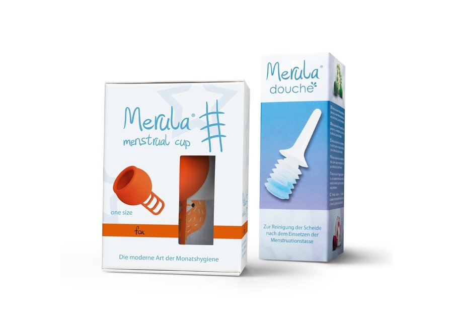 Merula - Cup + Douche - 9 Farben - Extra Hygiene - Umweltfreundlich und Sicher