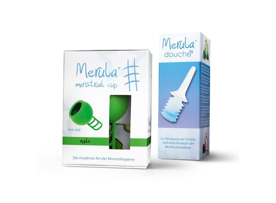 Merula - Cup + Douche - 9 Farben - Extra Hygiene - Umweltfreundlich und Sicher