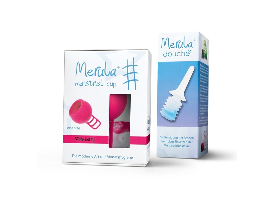 Merula - Cup + Douche - 9 Farben - Extra Hygiene - Umweltfreundlich und Sicher