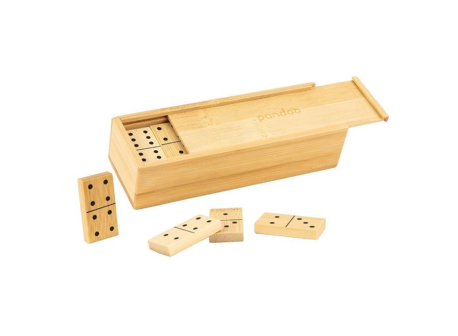 Pandoo bamboo domino - wood free and plastic free