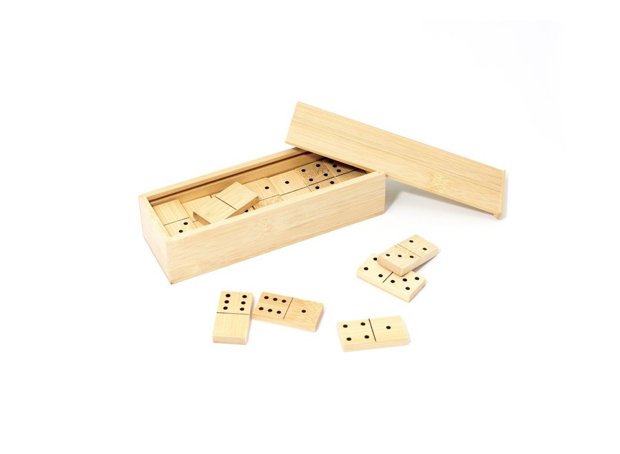 Pandoo bamboo domino - wood free and plastic free