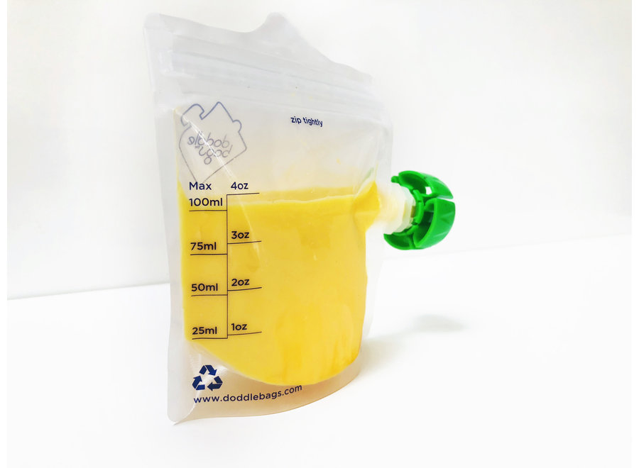 Squeeze bags 4 x 200 ml - incl. Marker