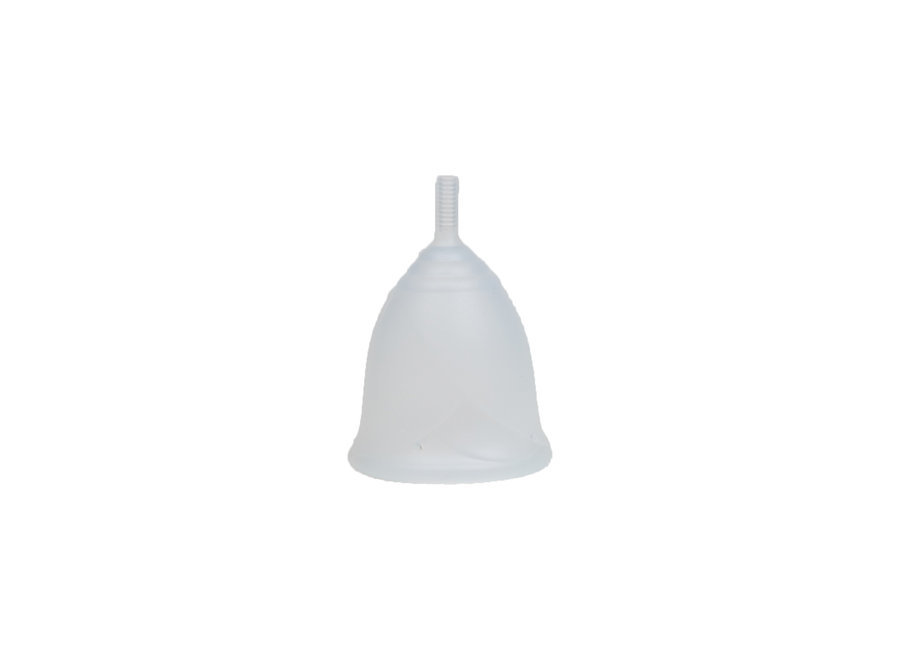 Rose Medium Menstrual Cup - transparent