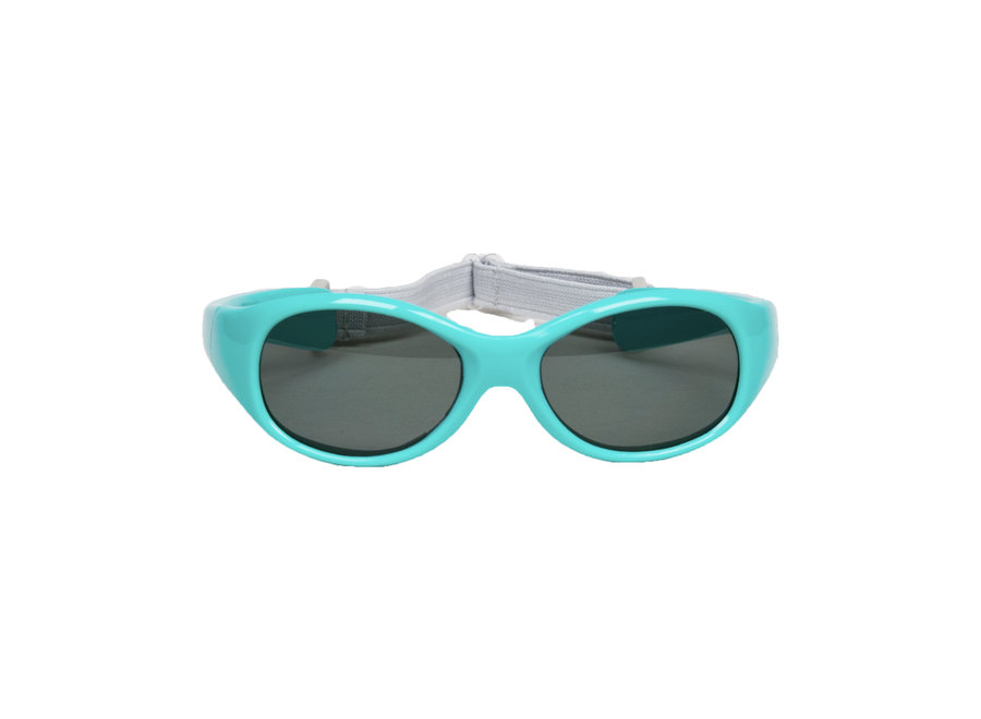 Children's sunglasses Noah with strap 0 - 1 year - size S - aqua