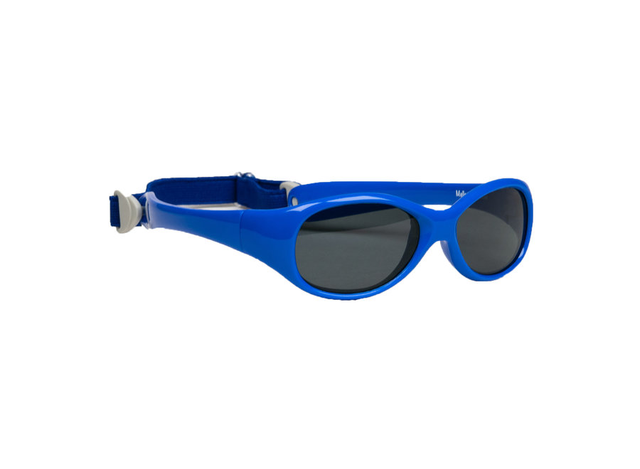 Lunettes de soleil pour enfants Noah avec bandeau 0 - 1 an - bleu