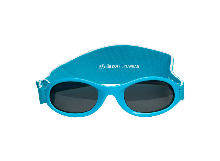 Children's sunglasses Juul with strap 0 - 3 years - size S - blue