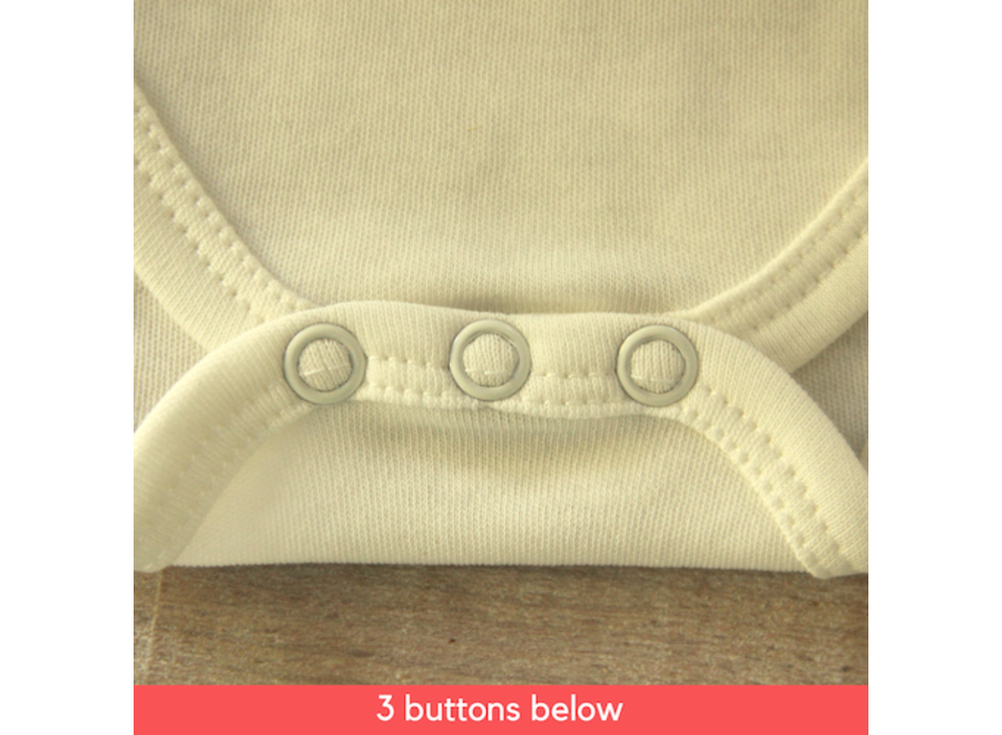 Romper overslag lange mouwen - the red one