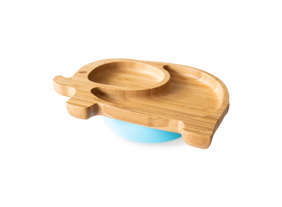 Bamboo plate elephant - 5 colors - Melamine free