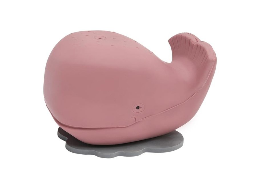 Ingeborg whale - The whale bath toy - Pink