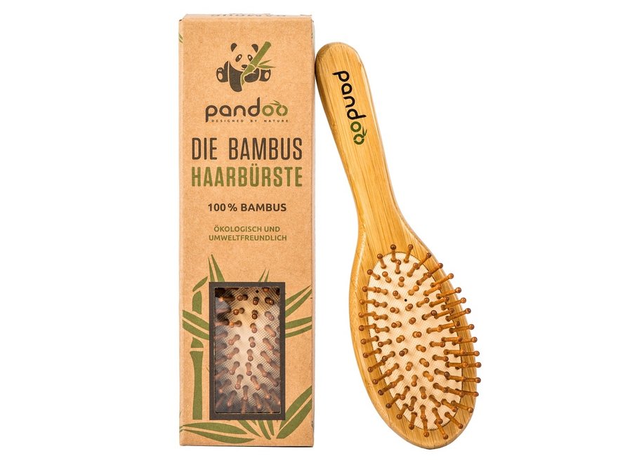 Bamboo hairbrush