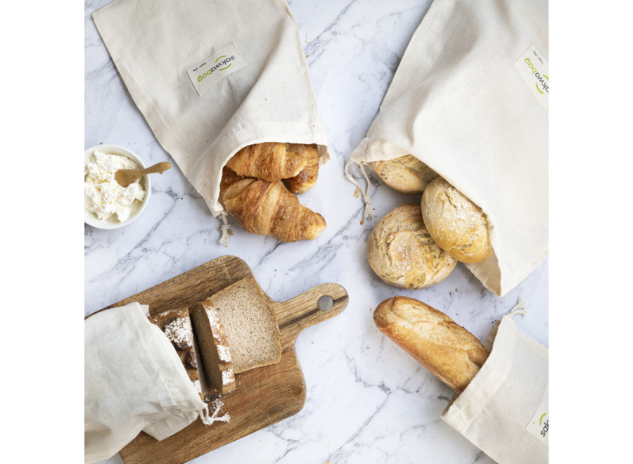 Bread bag - Organic cotton - 1 piece