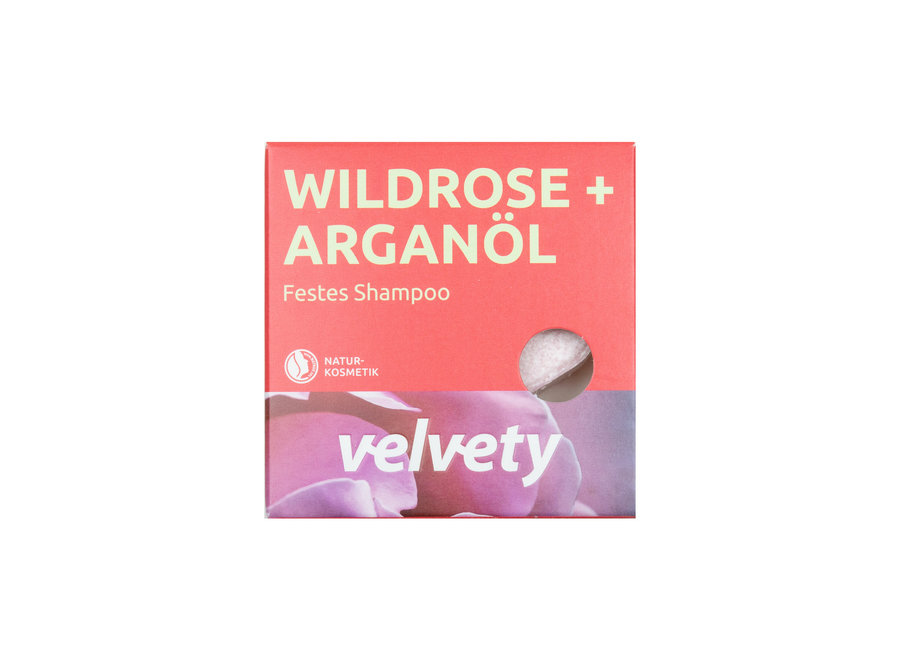 Shampoo bar | Wild rose & argan oil | Zero waste