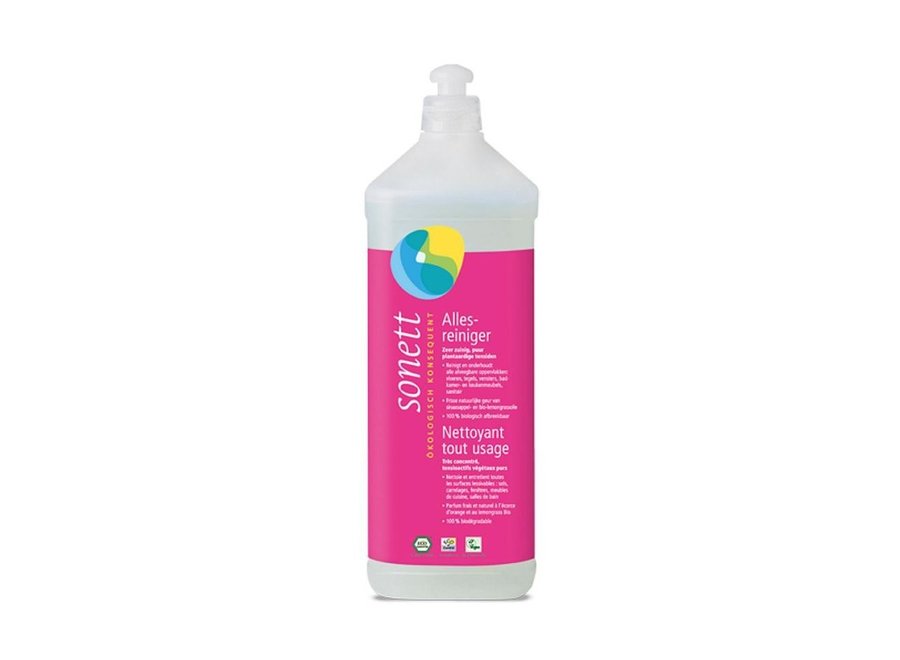 All-purpose cleaner – Orange & Lemongrass oil – 1L