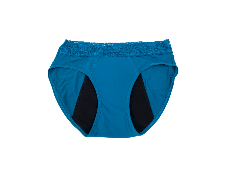 Cheeky Pants menstruatie ondergoed Feeling Pretty - Teal