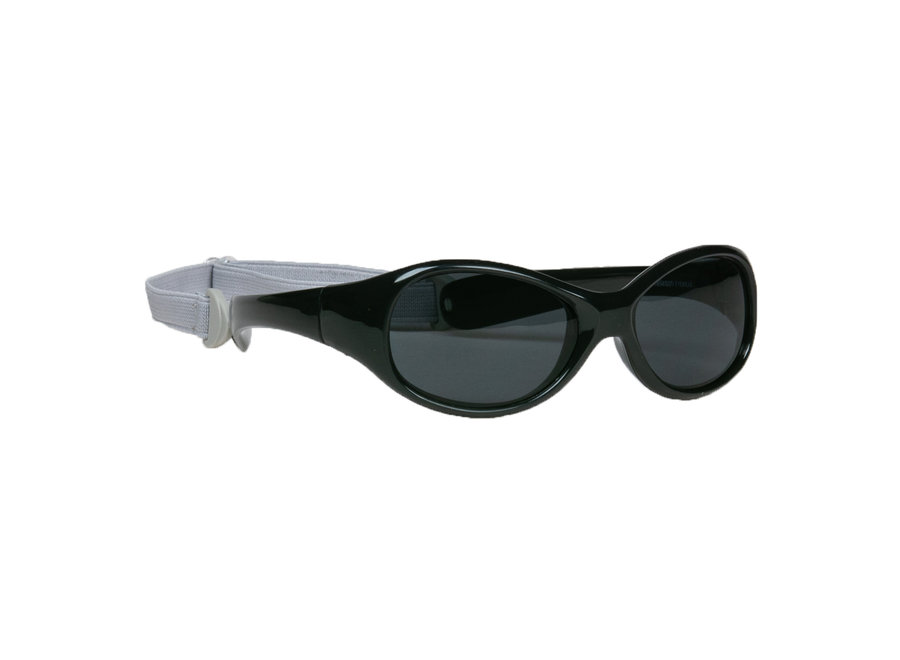 Children's sunglasses Noah with strap 2-4 years - size M- Black