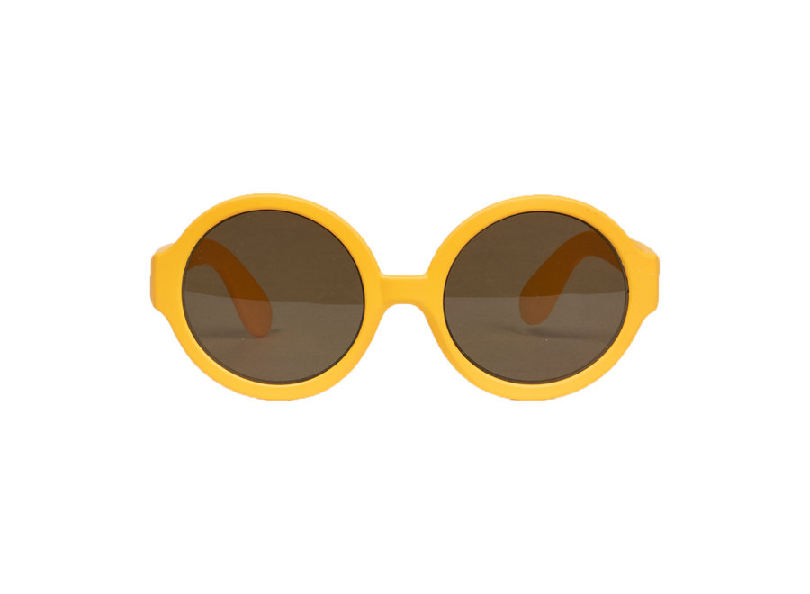 Lunettes de soleil enfant Lenny 3-7 ans - taille M - Orange/Jaune - Melleson Eyewear