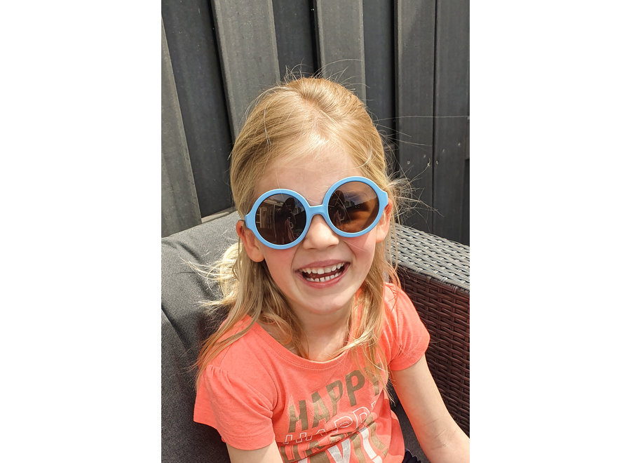 Kinderzonnebril Lenny 7+ jaar - maat L- Blauw