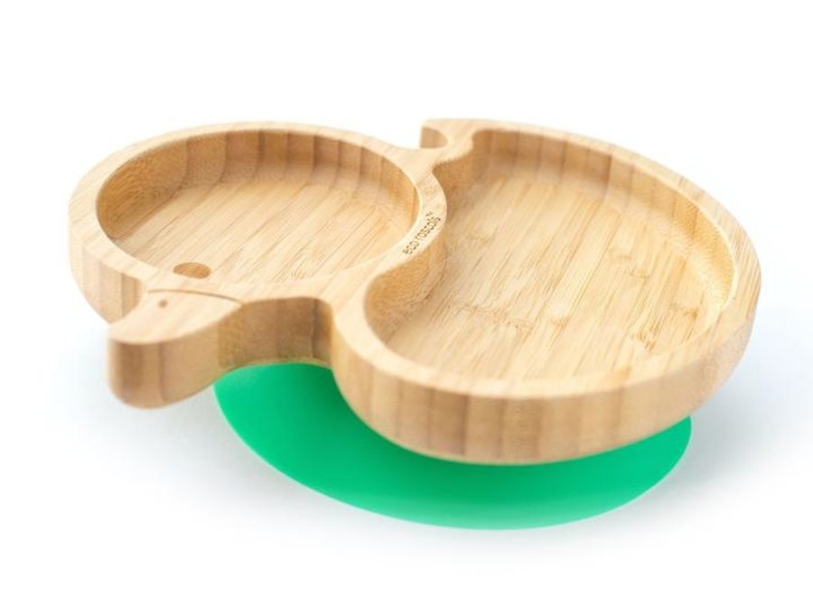 Bamboo plate duck - 4 colors - Melamine free