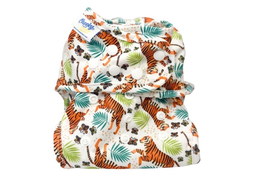 Cheeky culotte absorbante lavable pour bébé - Différents motifs. Idéale pour un confort optimal, écologique et facile d'utilisation.