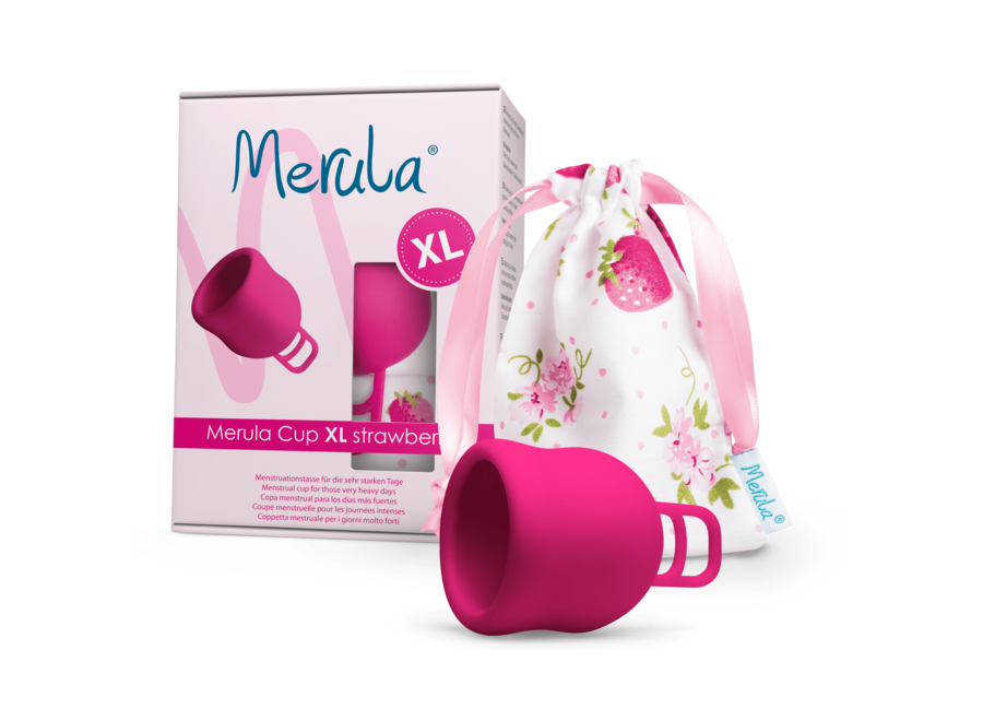 Menstrual Cup XL - Strawberry