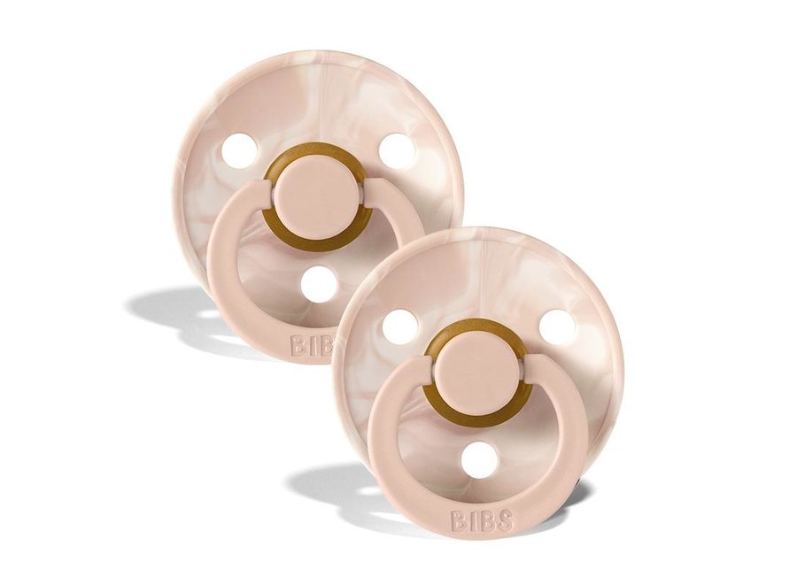 Fopspeen 2-pack - Kleur Blush Ivory/ Blush Ivory – maat 2