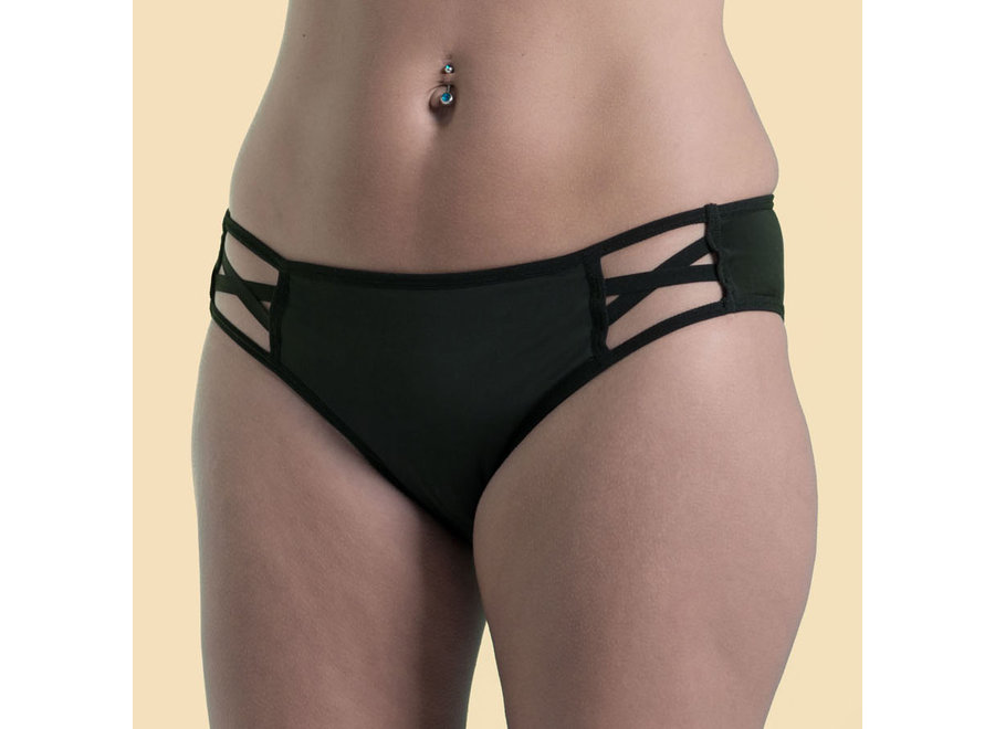 Cheeky Pants - Menstruationsunterwäsche - Feeling Sassy 3x - M 32-34 - 4 schützende Schichten - Zero Waste Produkt