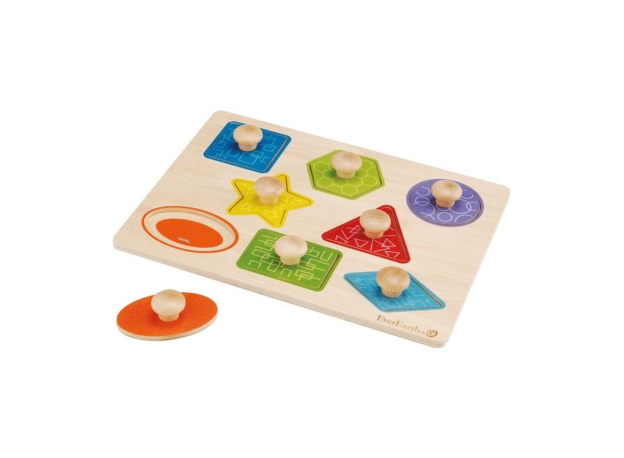 Shape and color puzzle