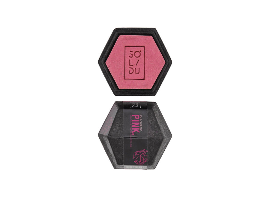 Shampoo bar - Pink -Peony scent