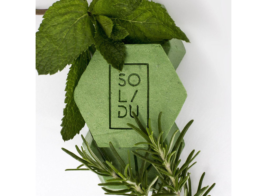 Shampoing solide - Équilibre - Menthe | Élément essentiel pour un soin capillaire durable
