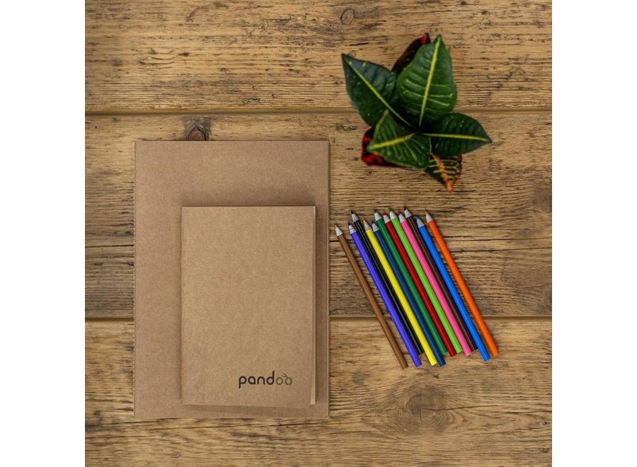 Pandoo bamboe notitieboek - A4
