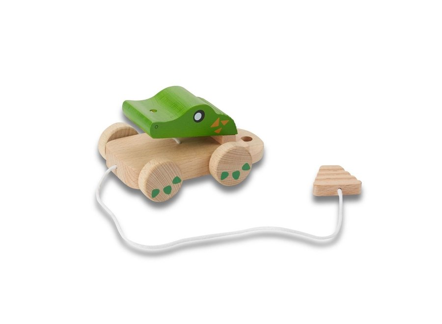 Jouet à tirer – Crocodile & Tortue – Xylophone Écologique pour Enfants