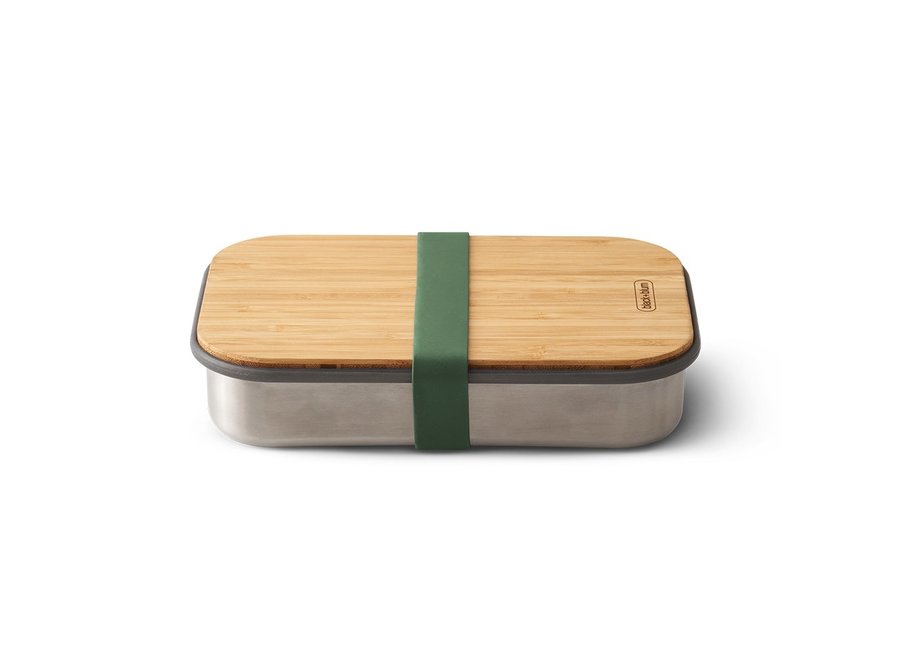 Lunch box - stainless steel & bamboo - 900 ML